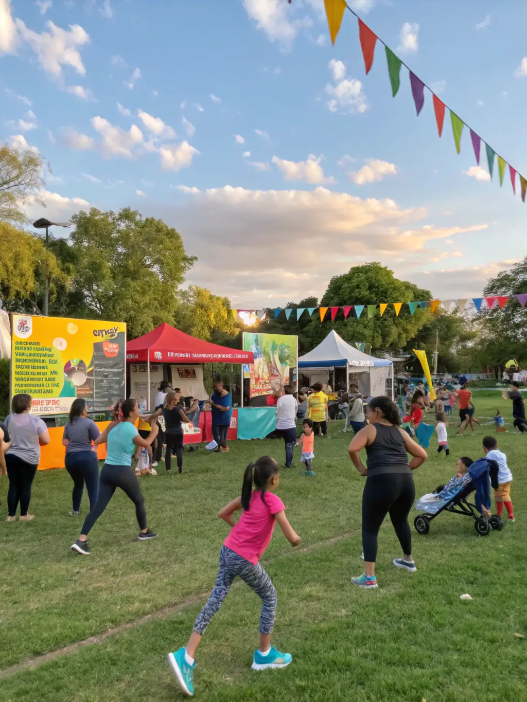 A diverse group of athletes participating in a community event organized by ABGF, showcasing inclusivity and engagement in natural bodybuilding.